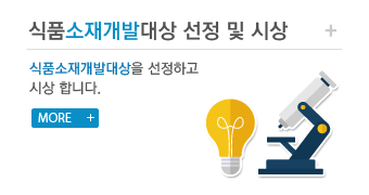 식품소재개발대상 선정 및 시상